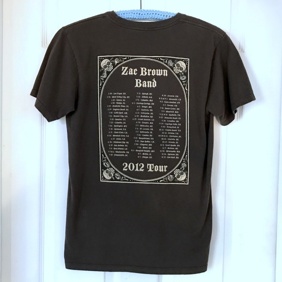 Zac Brown Band Graphic Tee Size Small - Picture 4 of 5